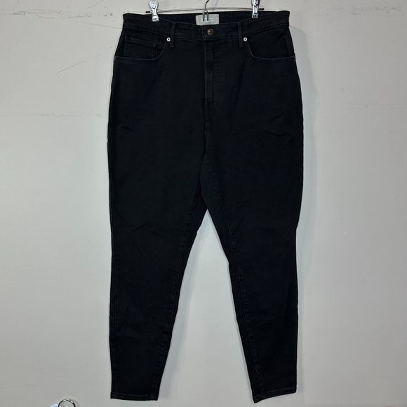 New Everlane The Curvy Way-High Rise Skinny Jean Organic Cotton Women's 35R NWT - Picture 2 of 11